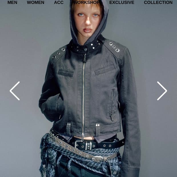 베이컨트아카이브 Lewis rider eyelet jacket