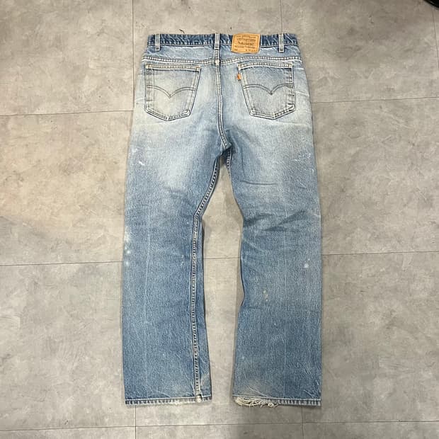 90s USA Levis517 데님 팬츠 (35”)