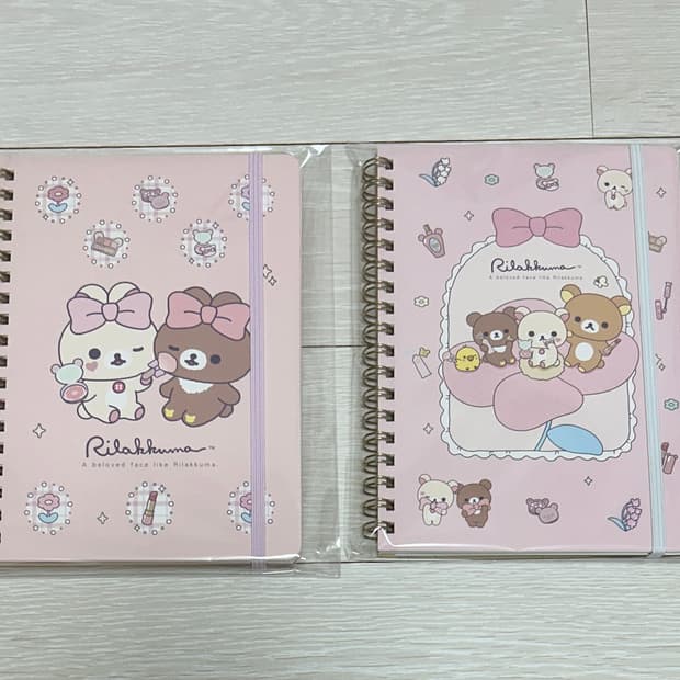 리락쿠마 메이크업 시리즈 B6 스프링 노트 세트