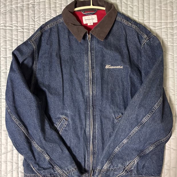 디스이즈네버댓 데님 워크 자켓 XL