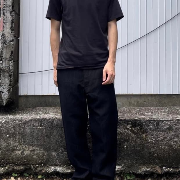 [S] 꼼데가르송 옴므 플러스 스트라이프 팬츠