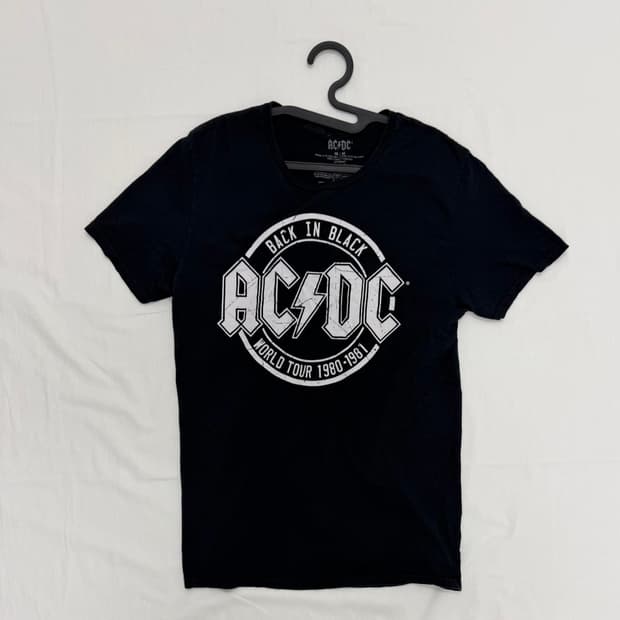 ACDC 빈티지 티셔츠 / 밴드 빈티지 티셔츠
