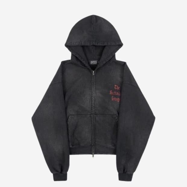 선데이 오프 클럽 The Restrained Hunger 지퍼 후드티