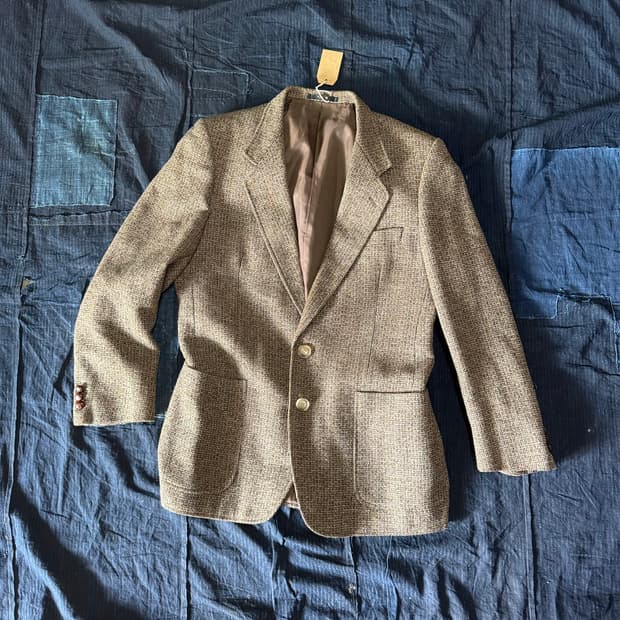 90‘s Facis 트위드 울 자켓 100