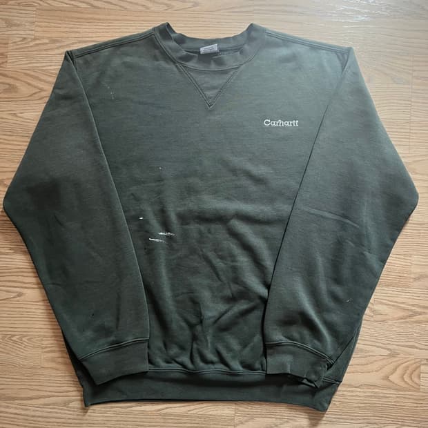 [CARHARTT] 칼하트 오리지널 레터링 로고 맨투맨