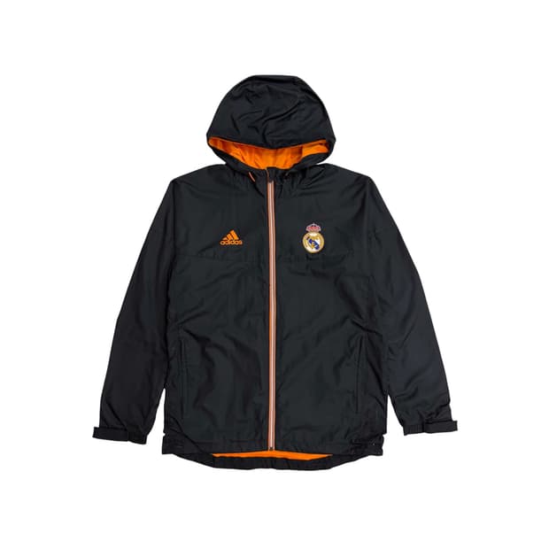 아디다스 레알 마드리드 축구 바람막이 후드집업 자켓 (100/L)