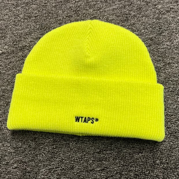 WTAPS 더블탭스 형광 비니 