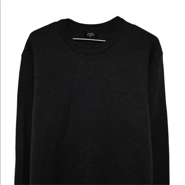 무신사 니트티셔츠 100-105 회새그레이