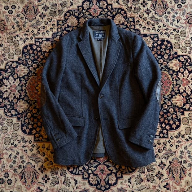 울리치 트위드 자켓 슬림100