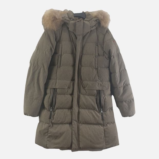 케이투 카키 여자 패딩 90 N9002