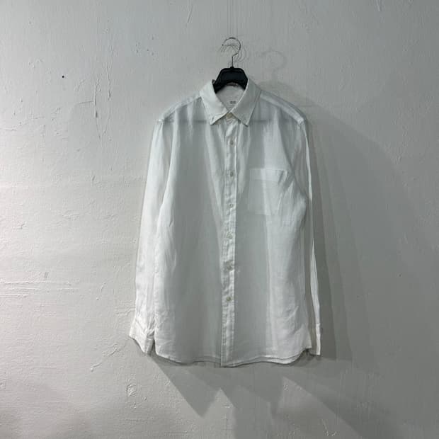 유니클로 린넨셔츠 M