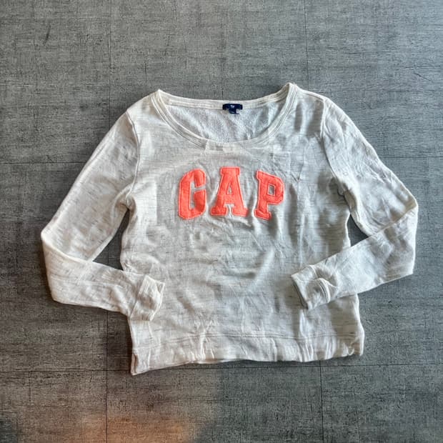 Gap 갭 핀터깔y2k 보헤미안 보트넥 스웻셔츠 맨투맨