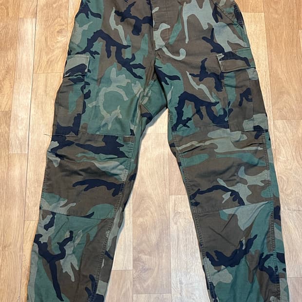 30-34 1980s US ARMY 우드랜드 컴뱃 카고 밀리터리 팬츠