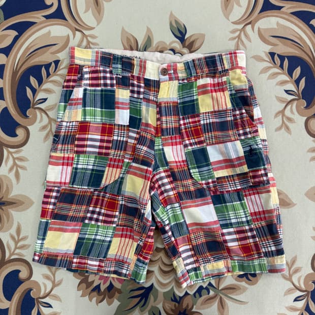 (30)빈폴 BeanPole 패치워크 반바지