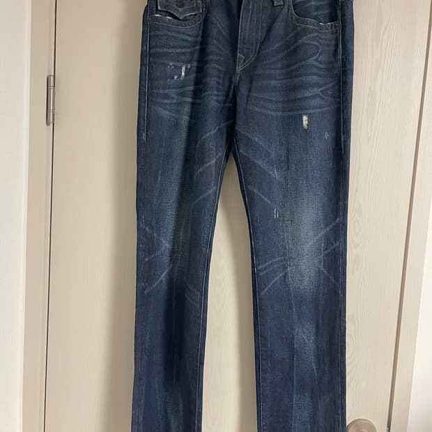 트루 릴리젼USA GENO W Flap  데님 청바지34(실측36)