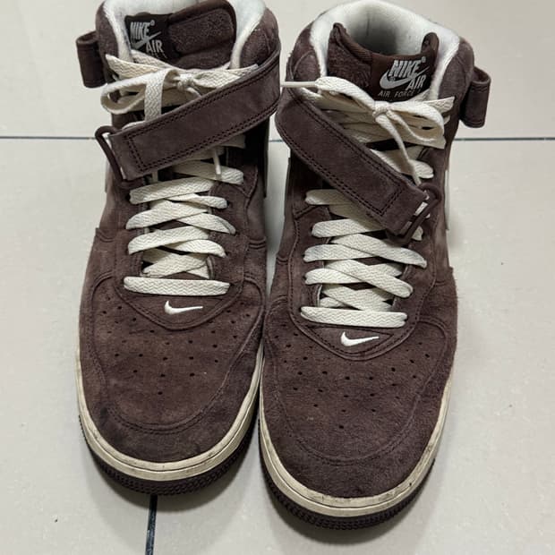 나이키 에어포스1 미드 초콜릿 280
