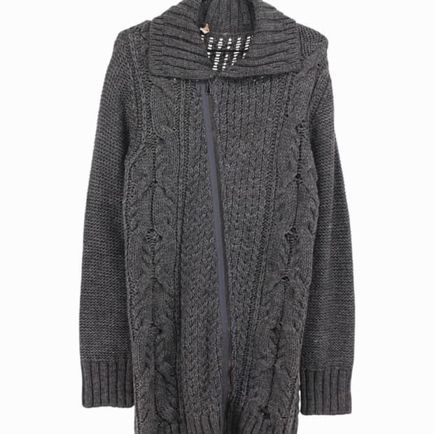 디젤 Diesel 라나울 모헤어 니트 가디건