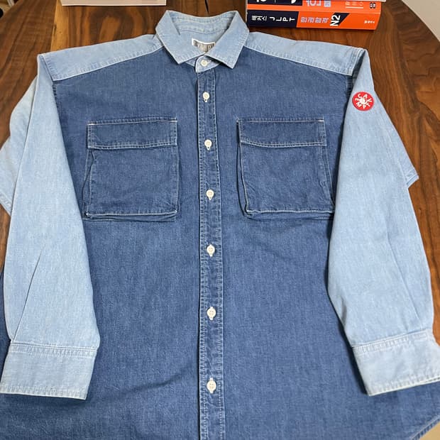 (L) 카브엠트 데님 셔츠 C.E. cav empt