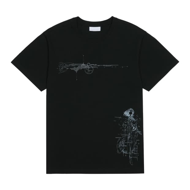 (4 5) 산산기어 레조니언 티셔츠 블랙