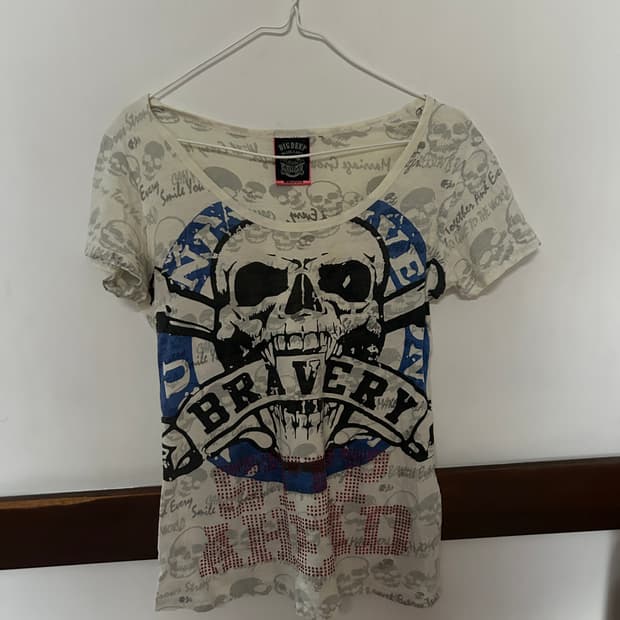 해골 티셔츠 
