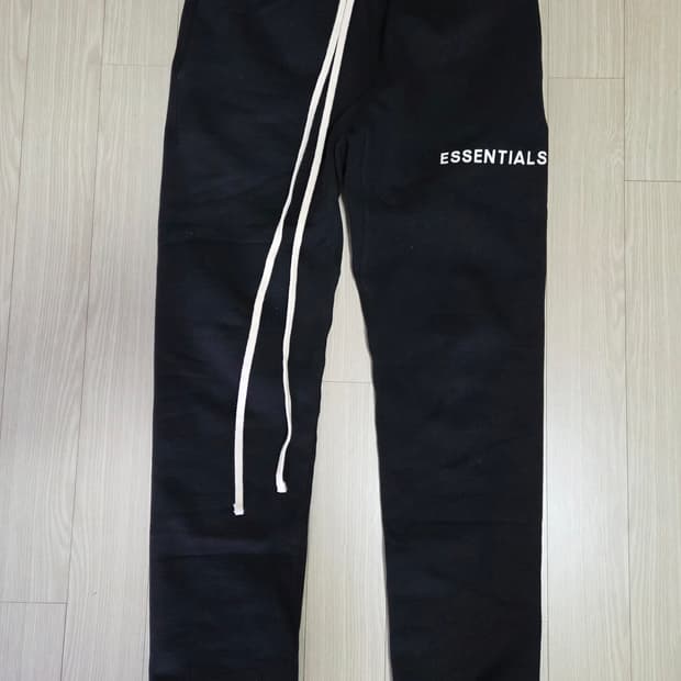 피오갓에센셜 스웻 조거 팬츠 블랙