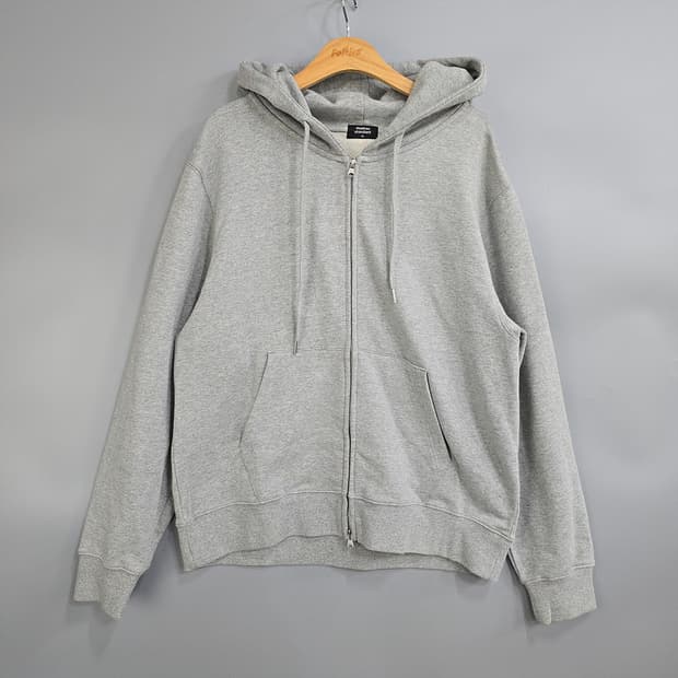 무신사스탠다드(musinsa standard) 후드 집업 그레이 XL
