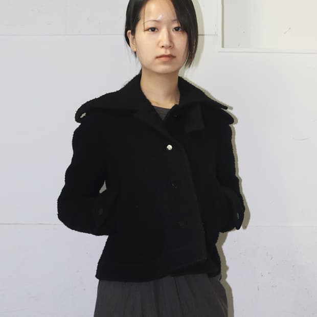 발렌시아가 by 니콜라 게스키에르 03AW 텍스쳐드 자켓