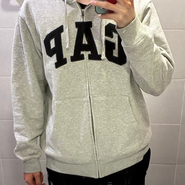 갭 후드집업 L 거의 새상품
