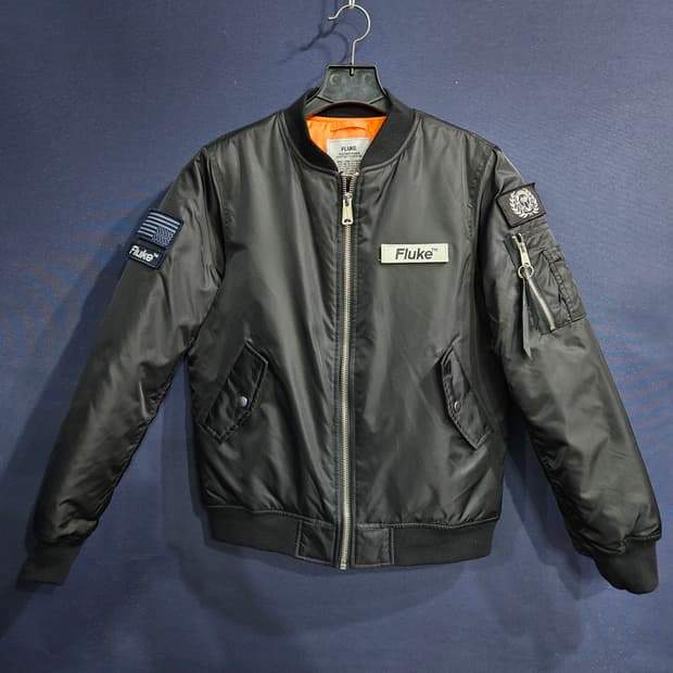 플루크 블랙컬러 남성 슬림핏 95 항공점퍼 패딩 