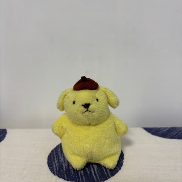 1998 고전 산리오 폼폼푸린 인형 키링