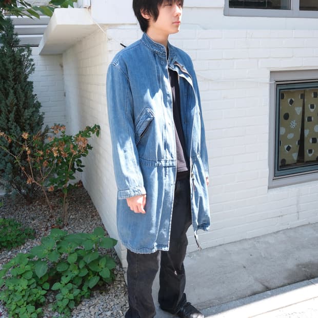 Helmut lang 데님 파카 xs