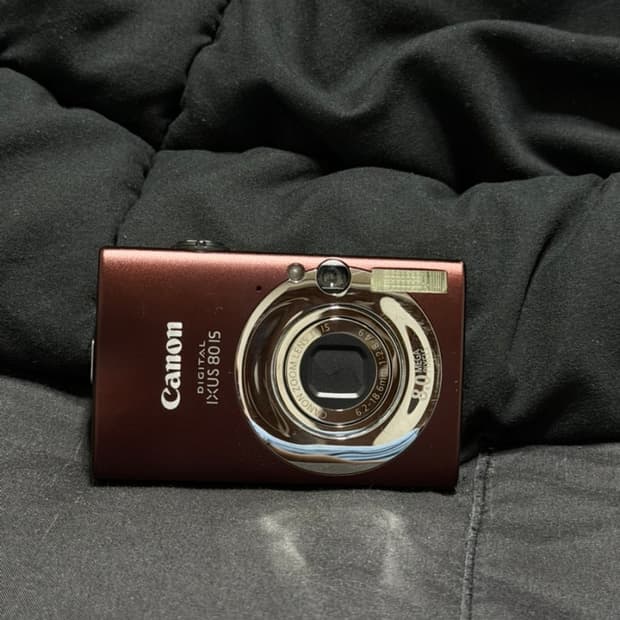 캐논 익서스 80 IS 브라운 카메라