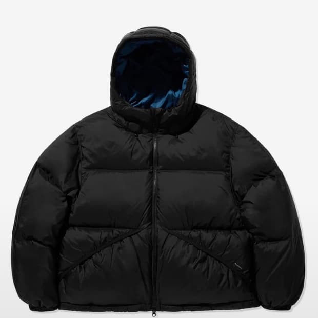 네이머클로딩 블랙 패딩