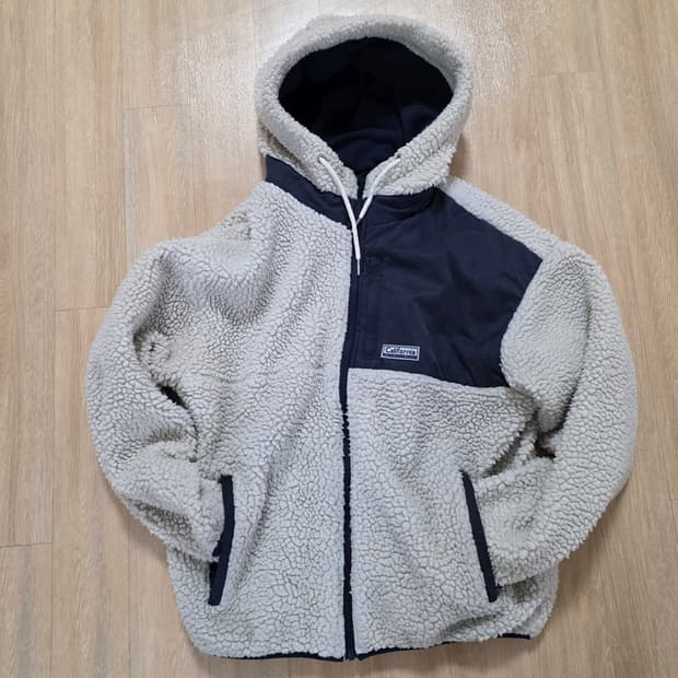 후아유 캘리포니아 웨이브 후리스 후드 자켓