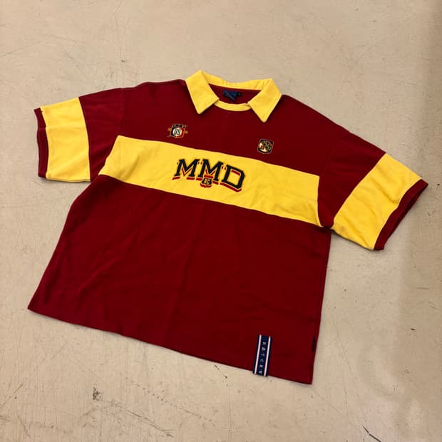 로맨틱크라운 배색 럭비카라티셔츠