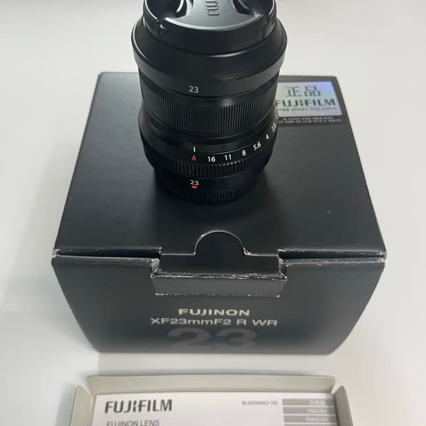 후지필름 XF 23mm F2 R WR