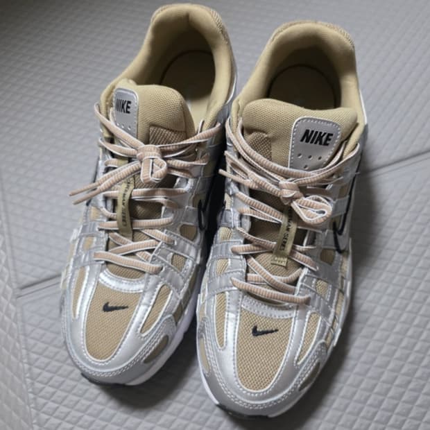 나이키 P-6000 메탈릭 실버 운동화 남성270mm