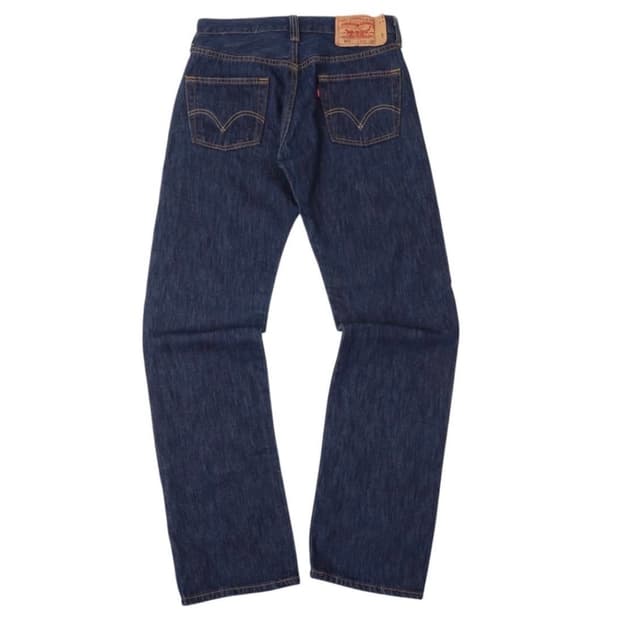 리바이스 501 스트레이트 레그 버튼플라이 데님팬츠