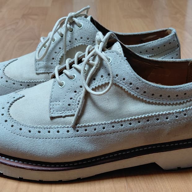 [UK7] 닥터마틴 알프레드(Alfred) 스웨이드 윙팁 브로그