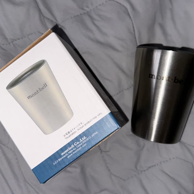 몽벨 스텐 써모컵 250  2개 일괄