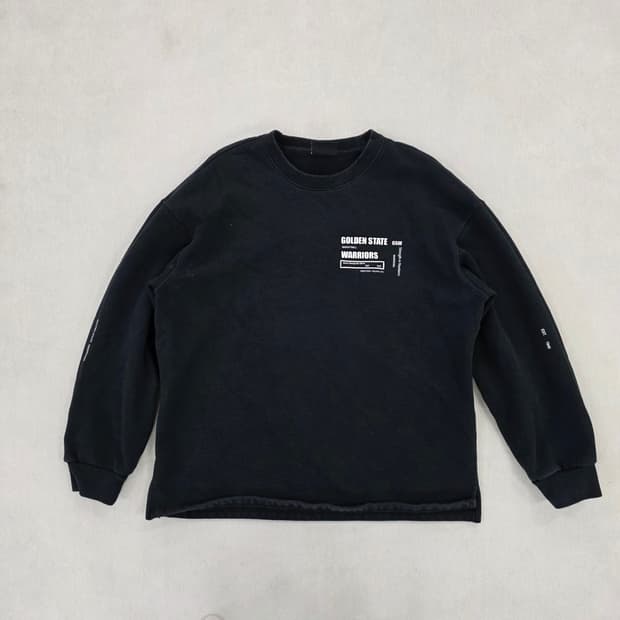 [XL] NBA 기모 레터링 맨투맨 0223J