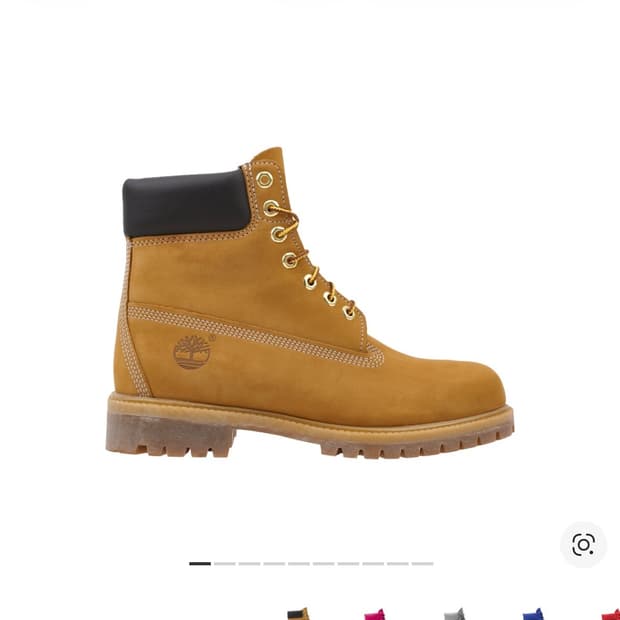 팀버랜드 프리미엄 6인치 워터프루프 부츠 위트 누벅