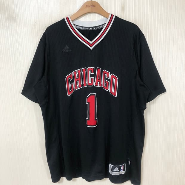 NBA 아디다스 시카고불스 스윙맨져지 XL(110) #1 데릭로즈