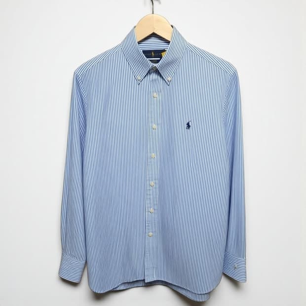 100 POLO 폴로 랄프로렌 스트라이프 셔츠 클래식핏
