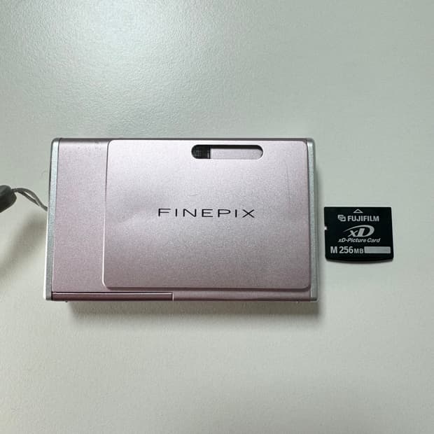 후지필름 finepix z3 핑크 디카 풀박스