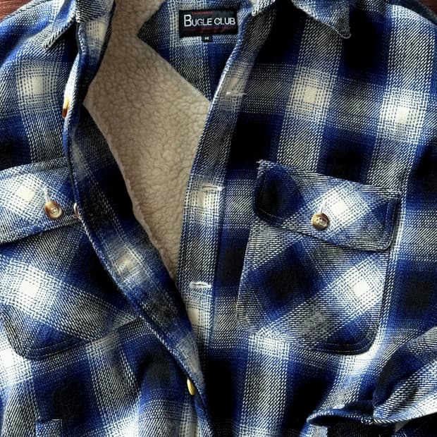 Fleece liner nel check jacket