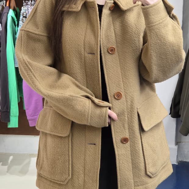 1980s Scene from van 울 자켓