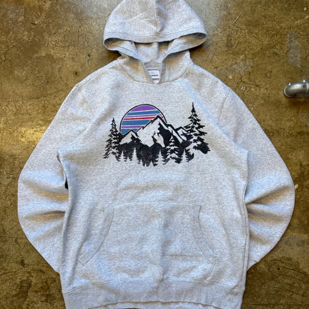 SONOMA 멜란지 그레이 후디