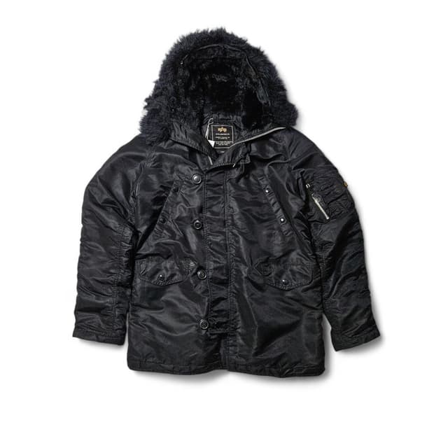 알파인더스트리 N3B 파카 블랙 L