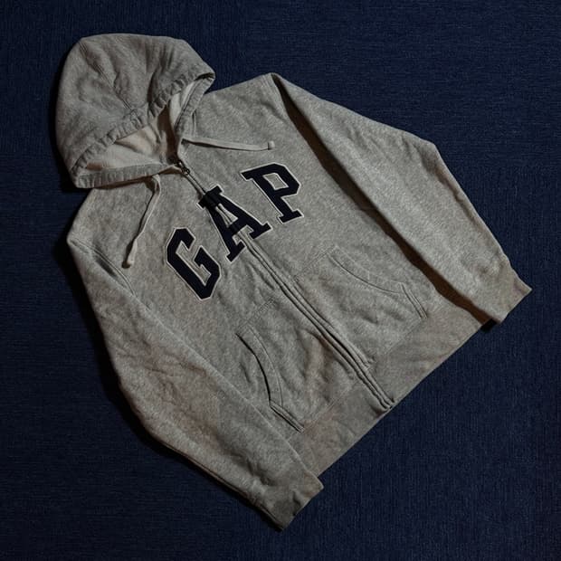 GAP 갭 후드집업 그레이
